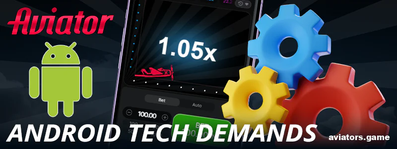 Technical requirements for Aviator India app on Android